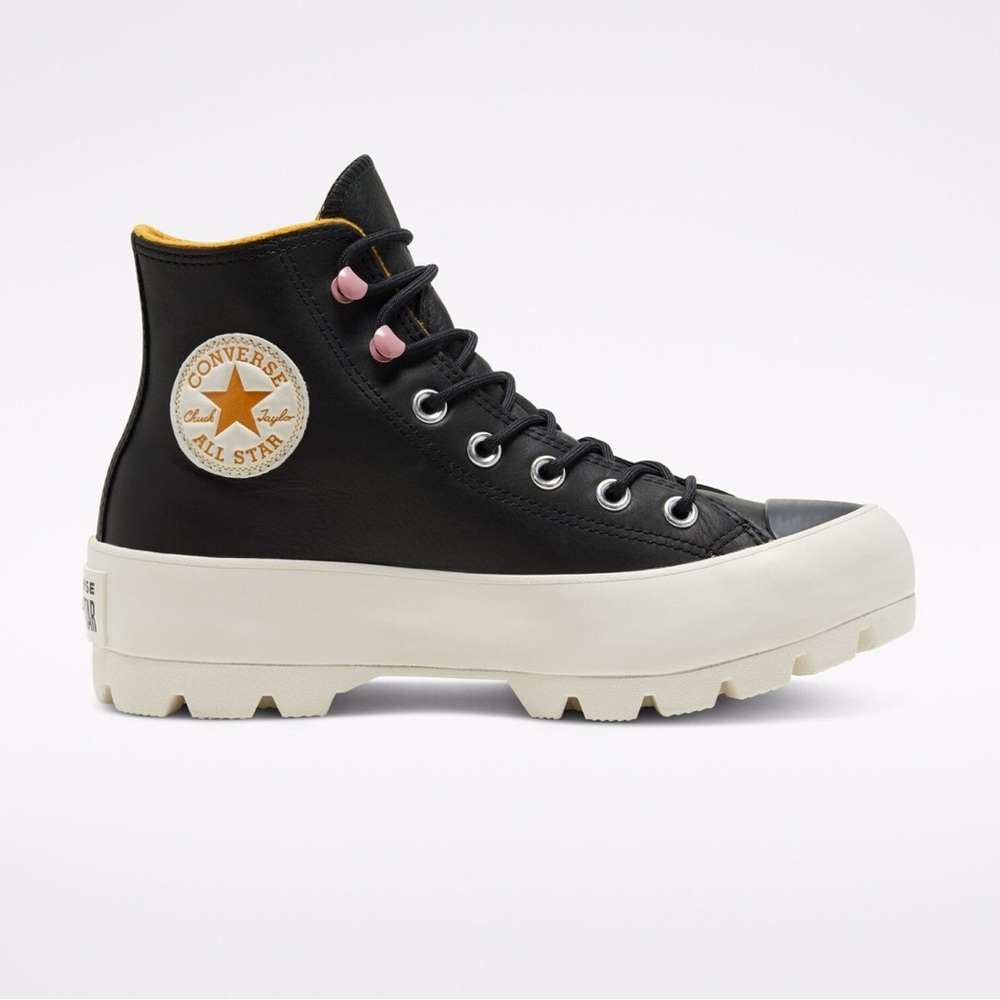 Women's Converse Chuck Taylor AS Lugged Winter Boot, Multi Sizes Black 8 - Picture 3 of 11